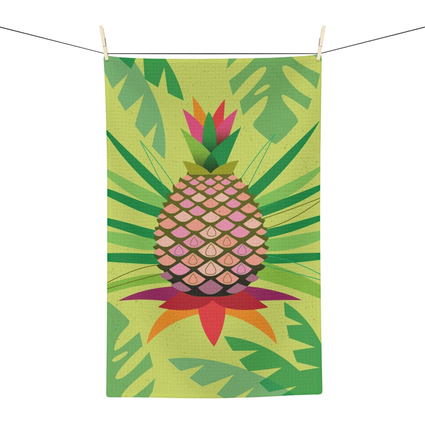 Pineapple Microfiber Tea Towel