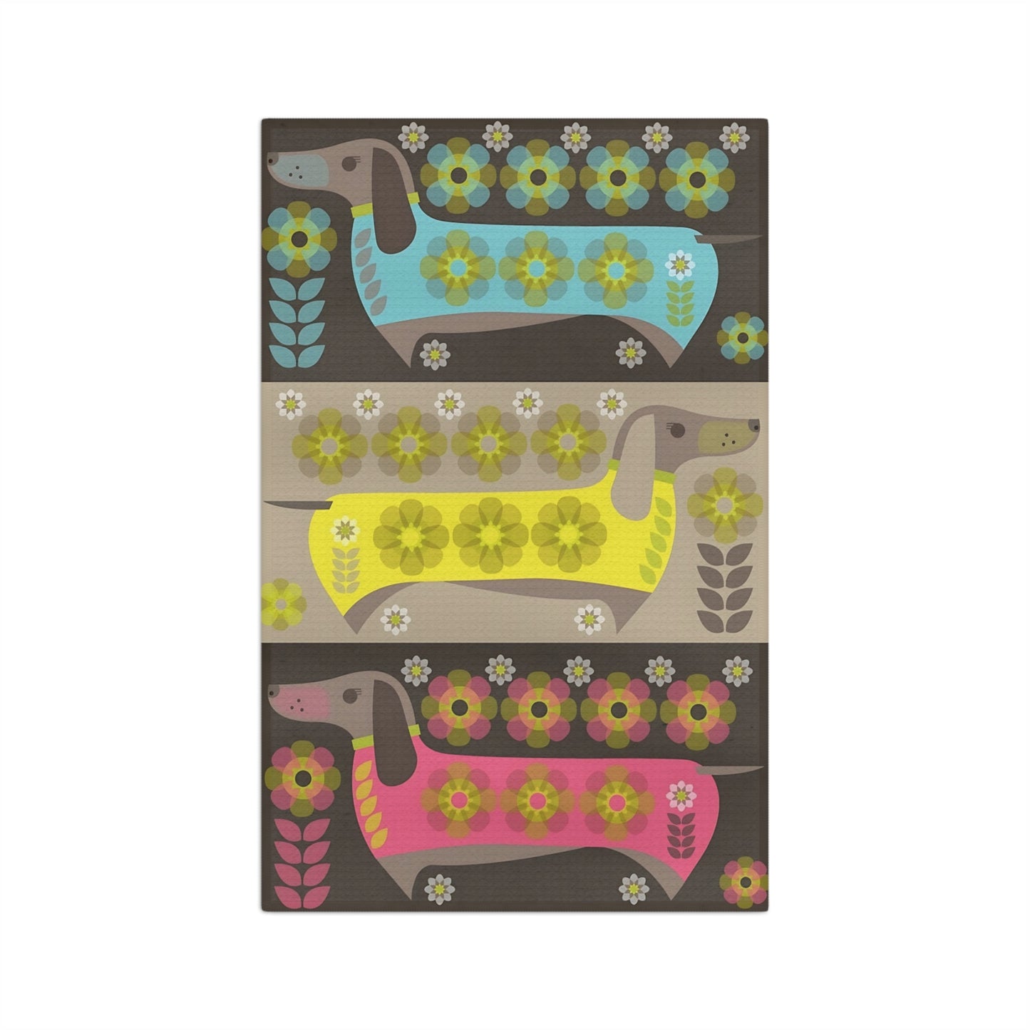 Dachshund for Days Microfiber Tea Towel