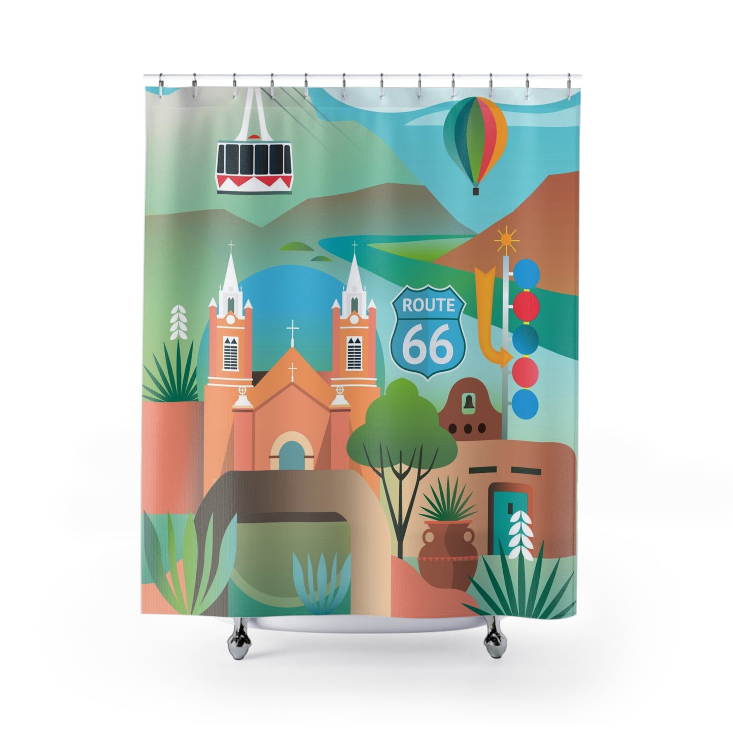 New Mexico Shower Curtain