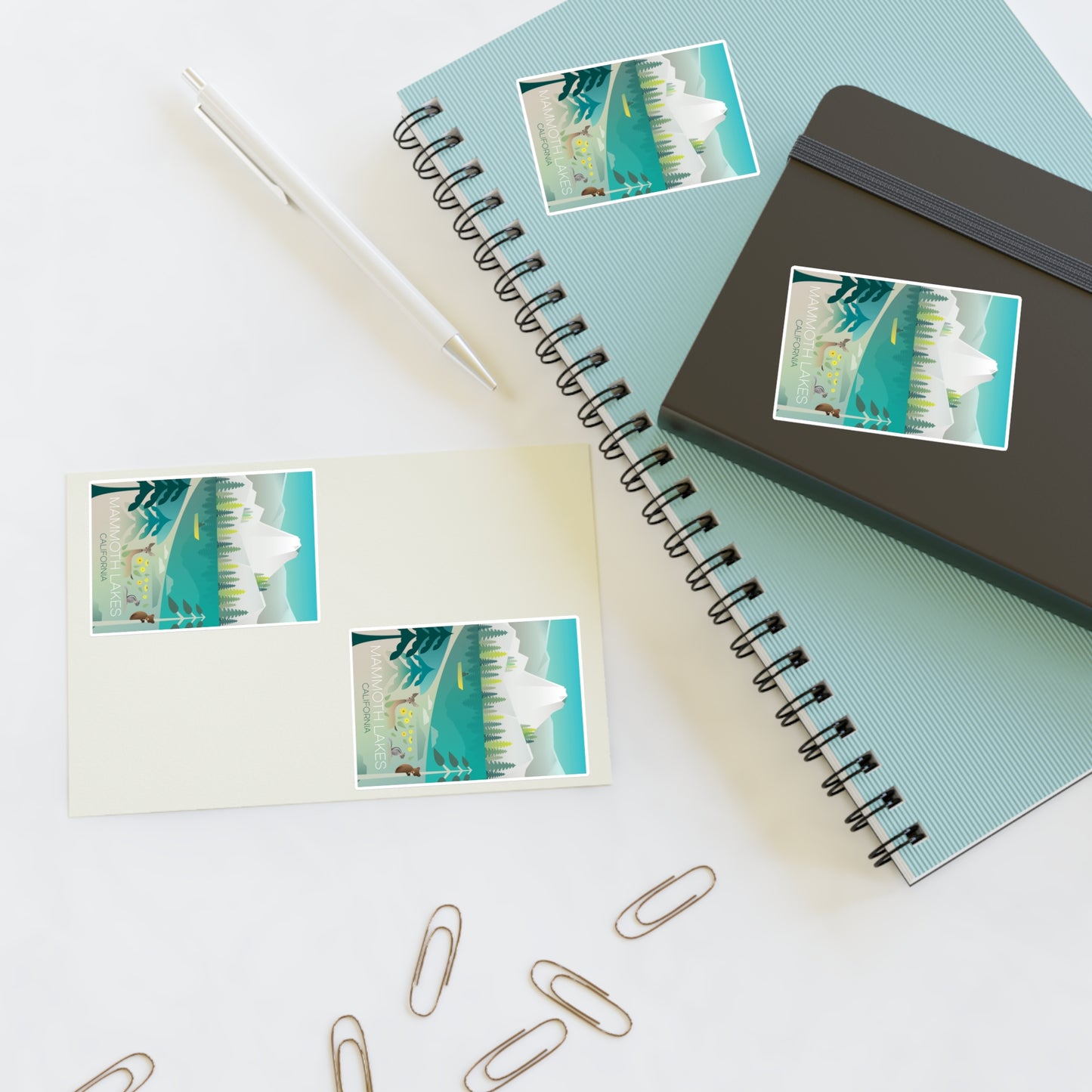 Mammoth Lakes Summer Sticker Sheet