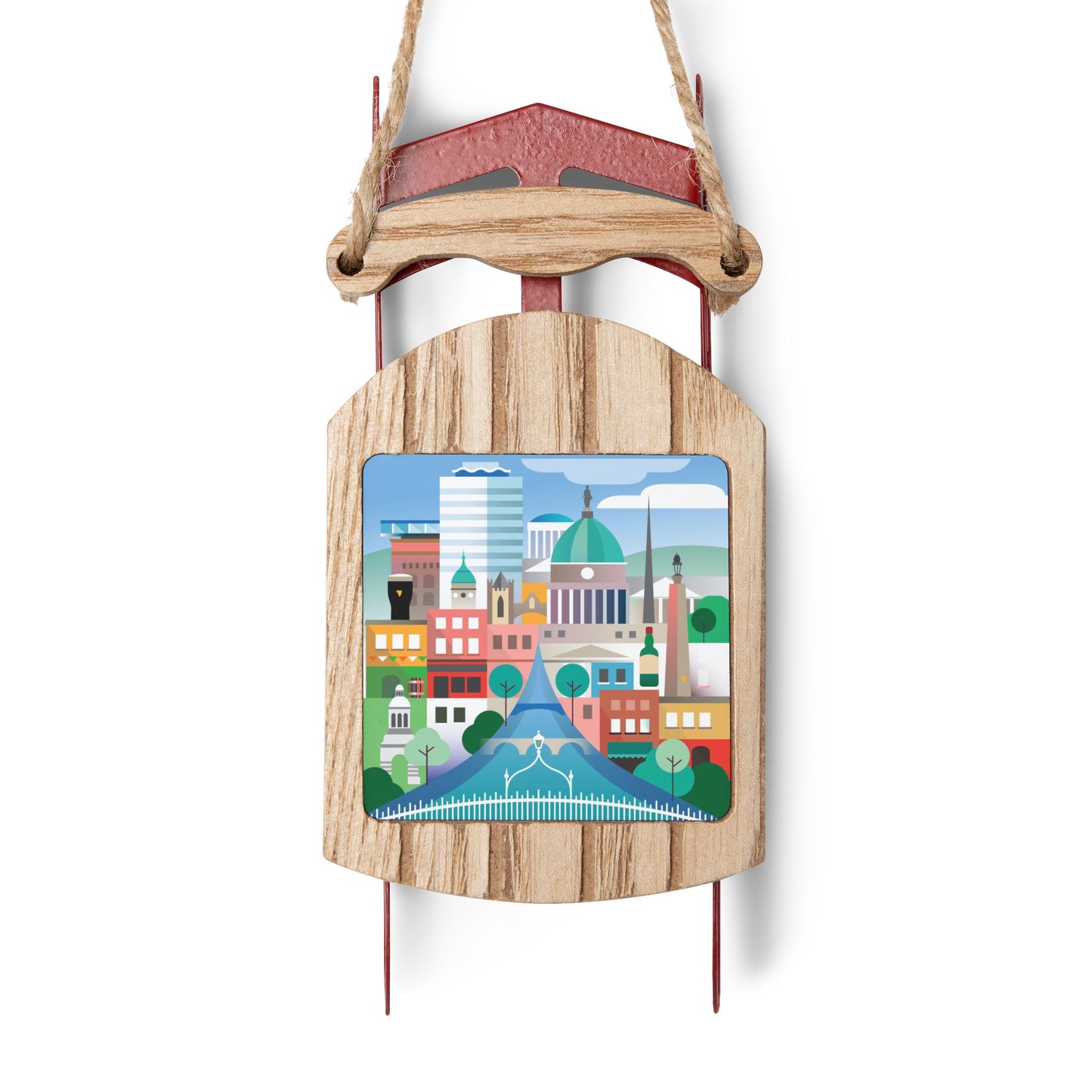 Dublin Sled Ornament