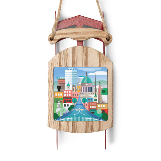 Dublin Sled Ornament
