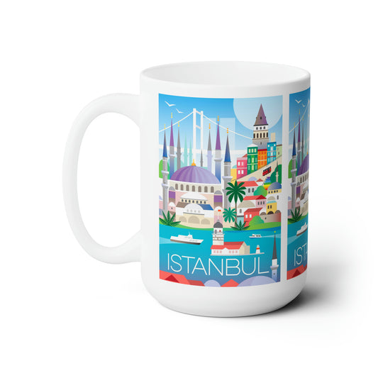 Istanbul Keramiktasse 11oz oder 15oz 