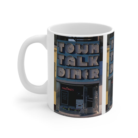 ROADSIDE MUGS - Town Talk Diner Ceramic Mug 11oz
