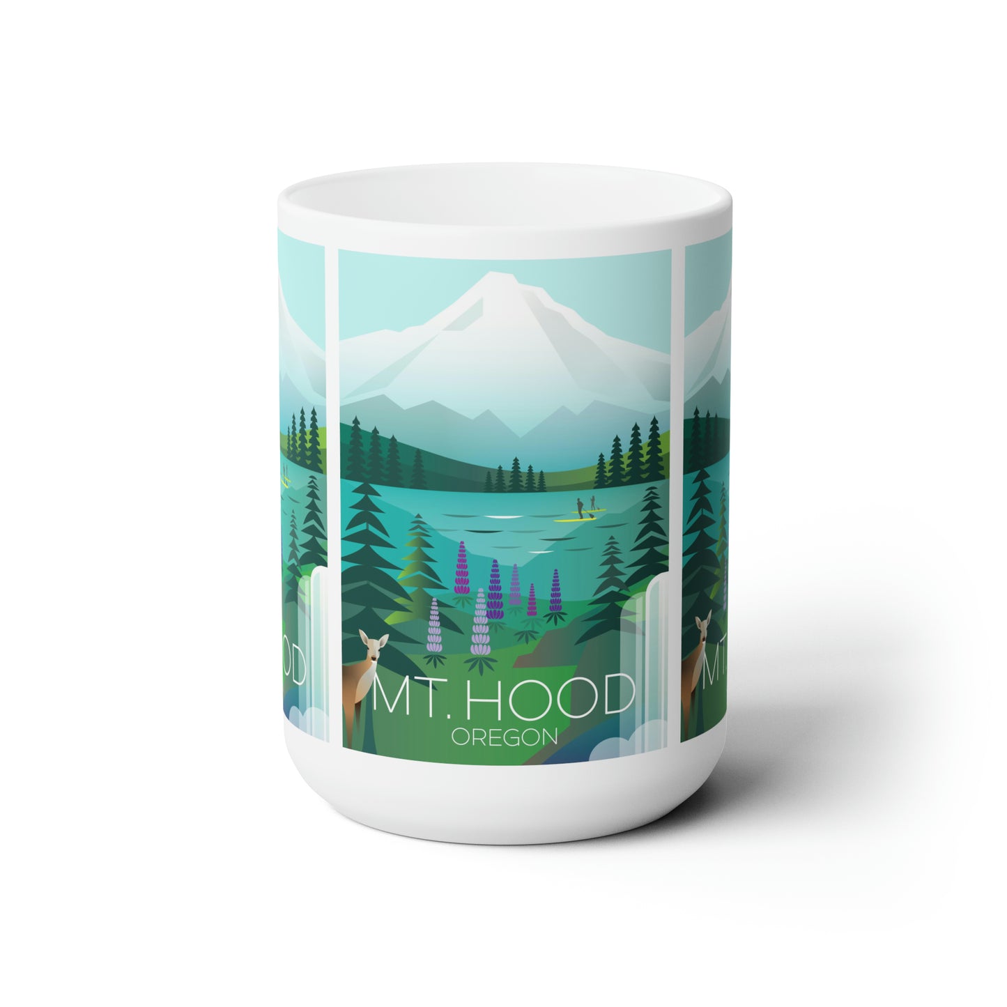 Mount Hood Ceramic Mug 11oz or 15oz
