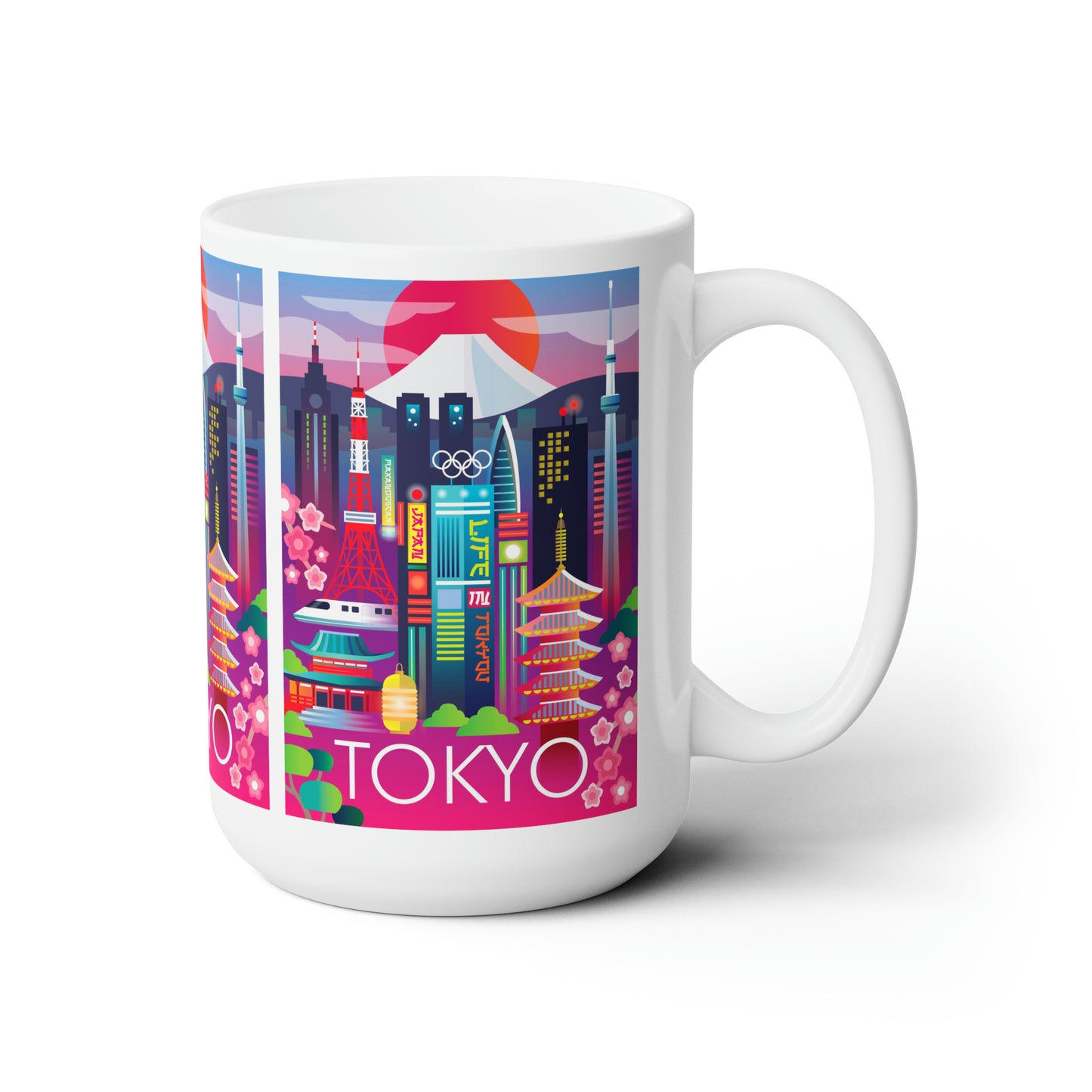 Tokyo Ceramic Mug 11oz or 15oz