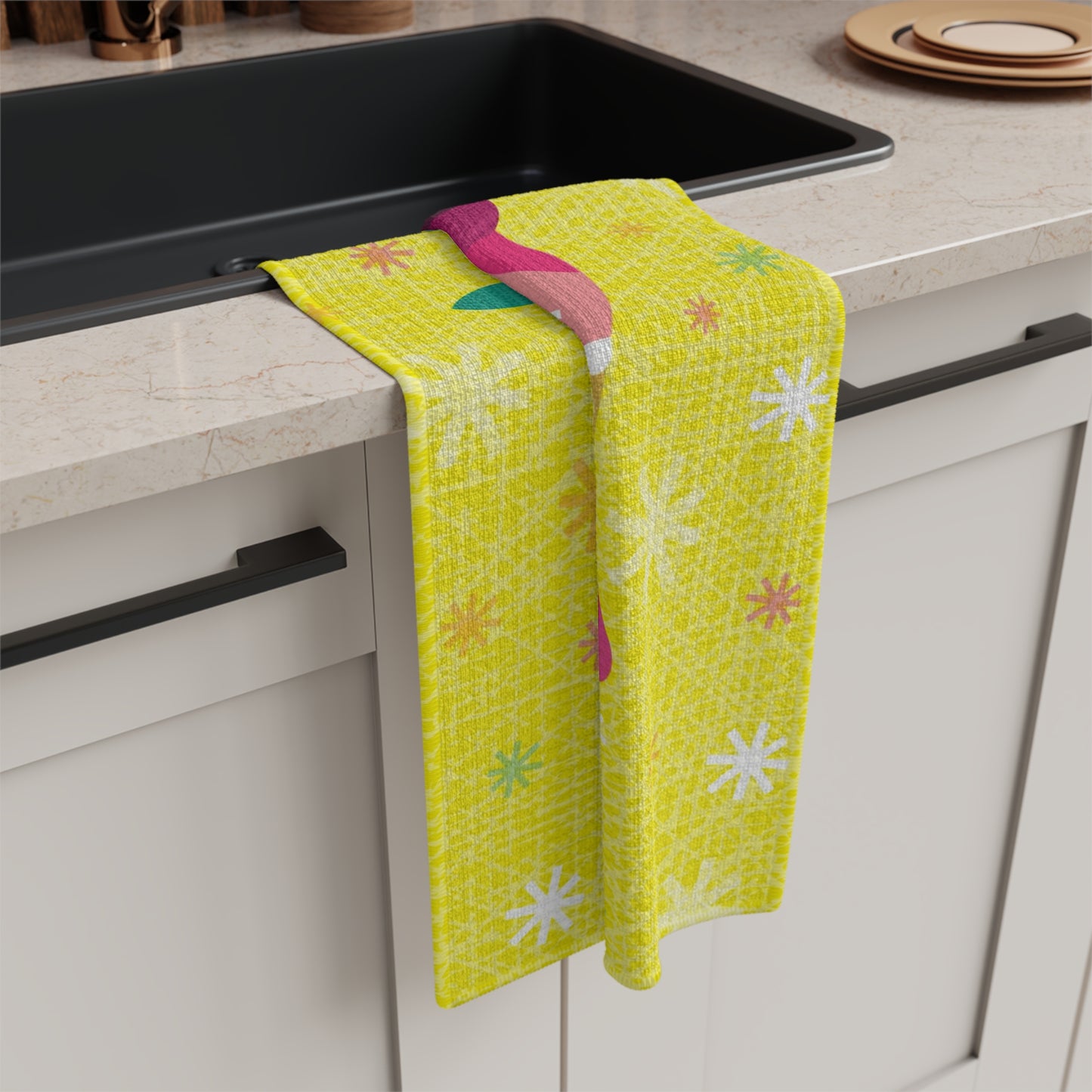 Ice Cream Microfiber Tea Towel