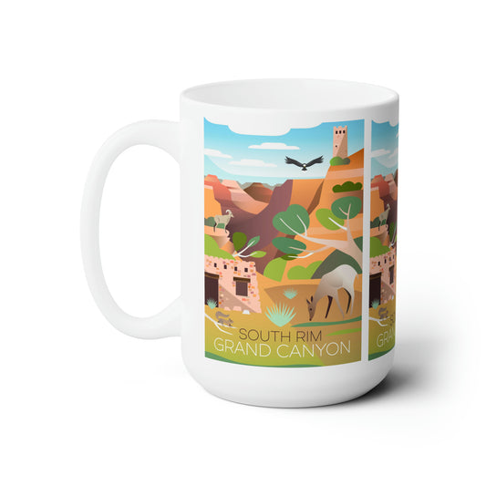 Grand Canyon National Park South Rim Keramiktasse 11oz oder 15oz 