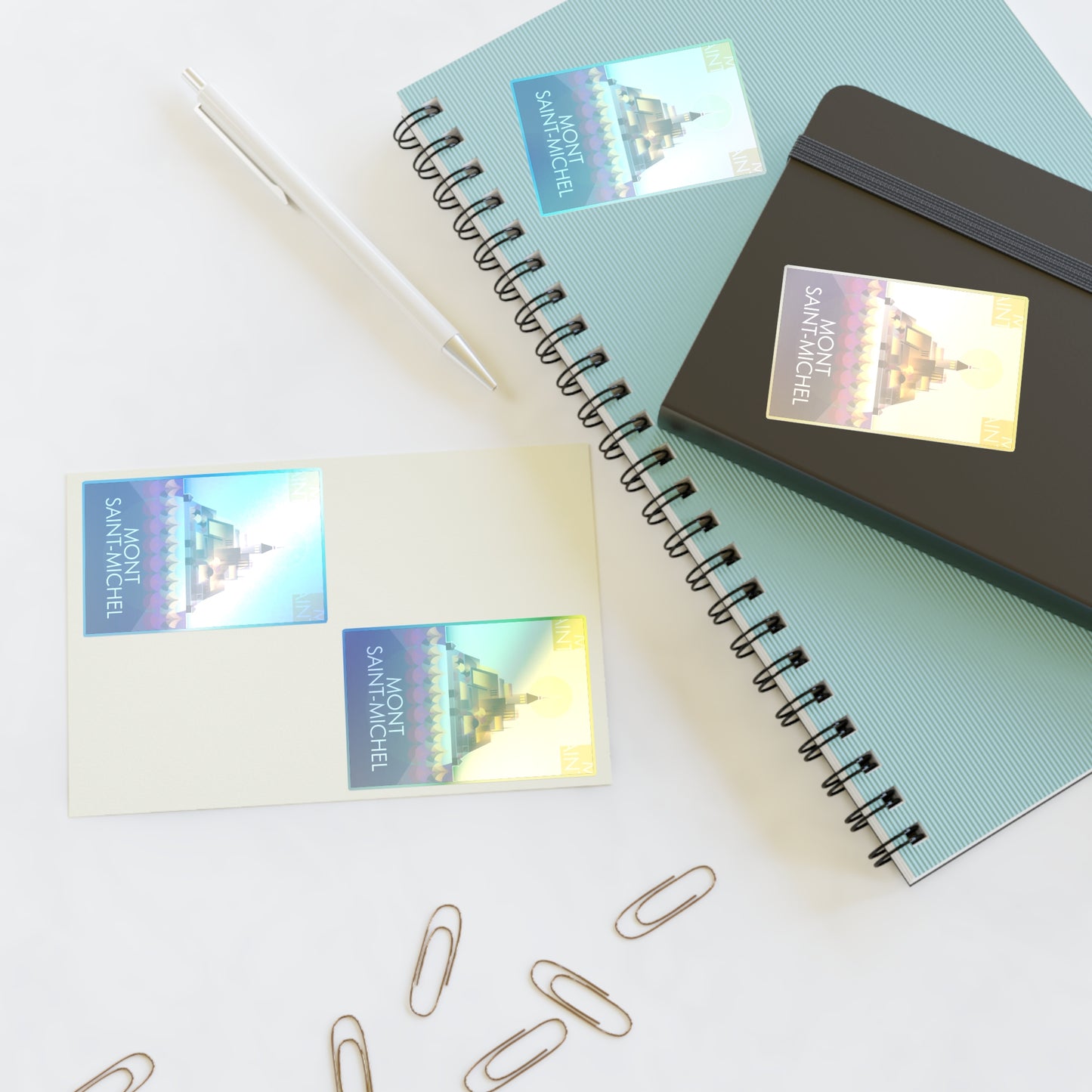 Mont Saint-Michel Sticker Sheet