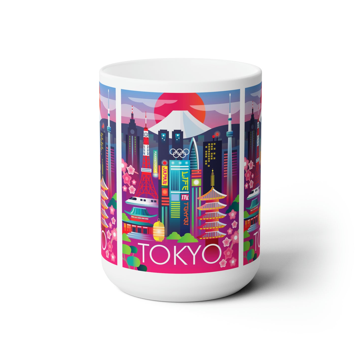 Tokyo Ceramic Mug 11oz or 15oz