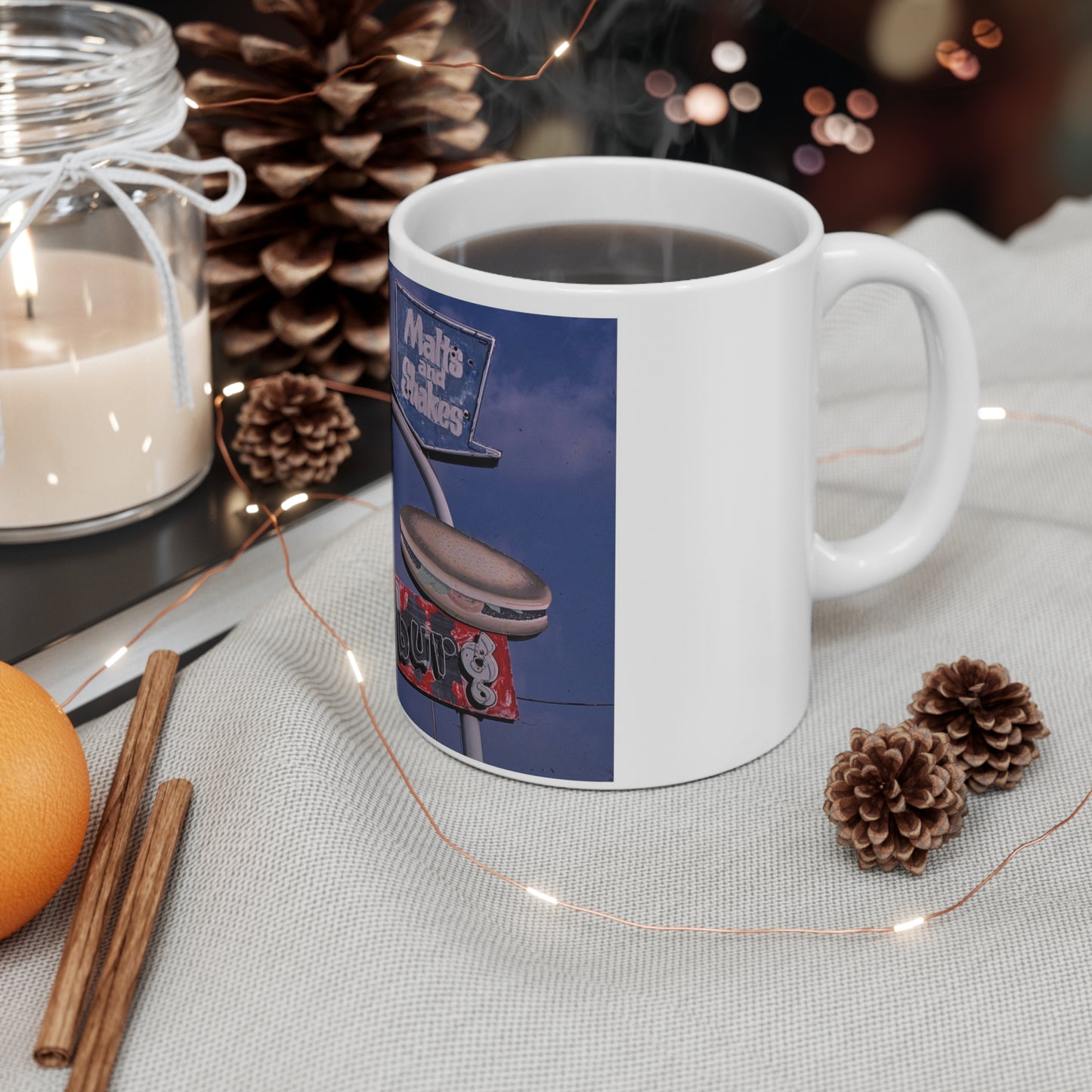 ROADSIDE MUGS - Charburg Ceramic Mug 11oz