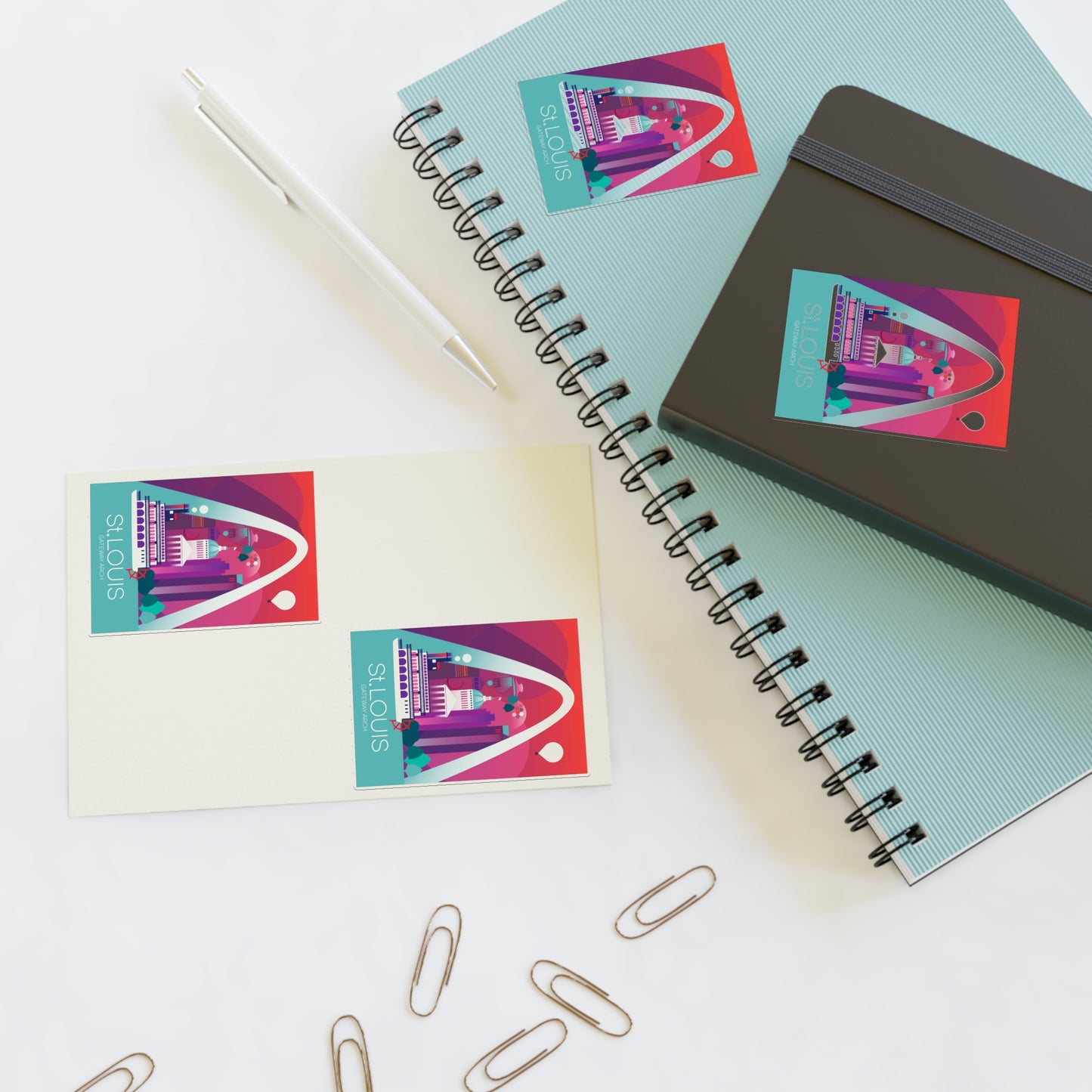 St. Louis Sticker Sheet