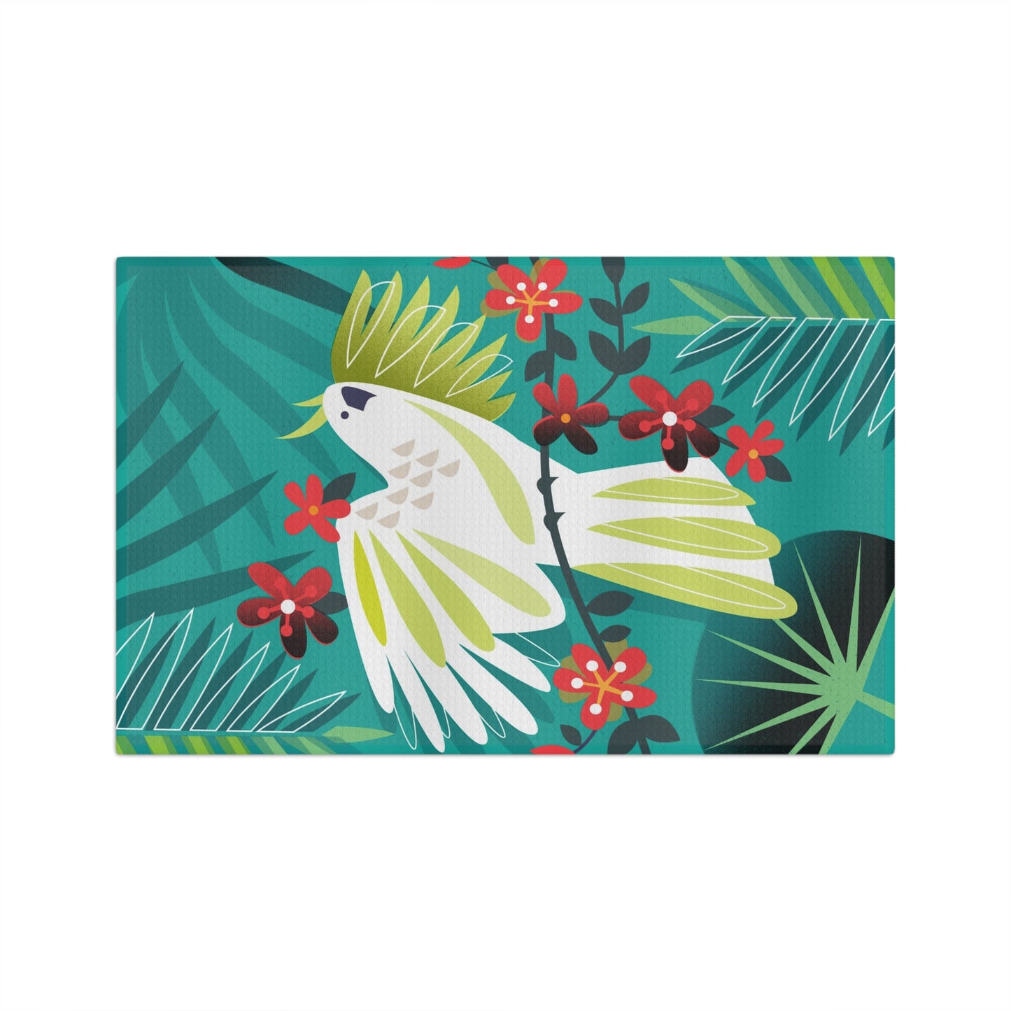 Parrot Tea Microfiber Tea Towel