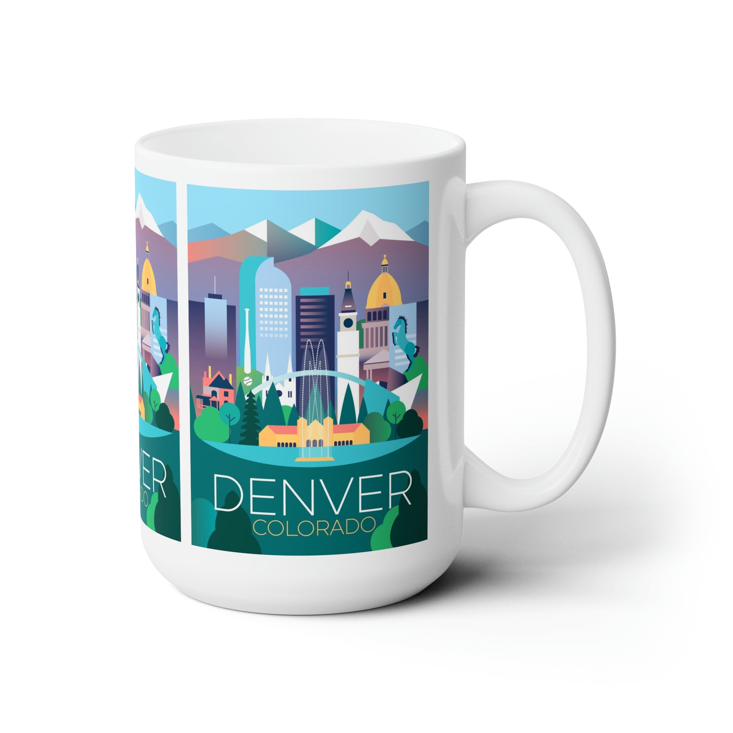 Denver Ceramic Mug 11oz or 15oz