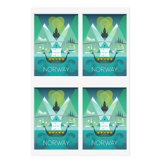 Norway Sticker Sheet