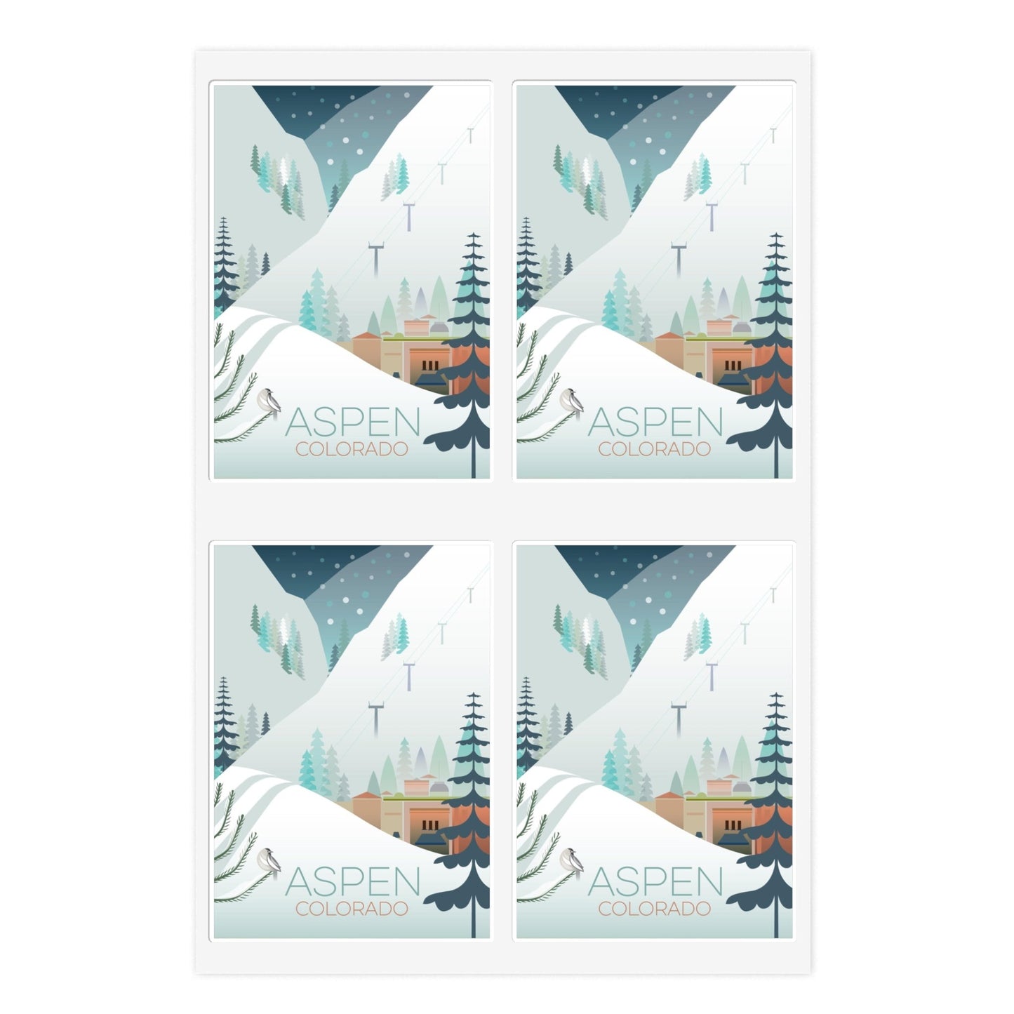 Aspen Sticker Sheet
