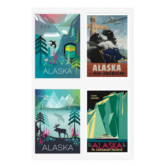 Alaska Assortment Sticker Sheet