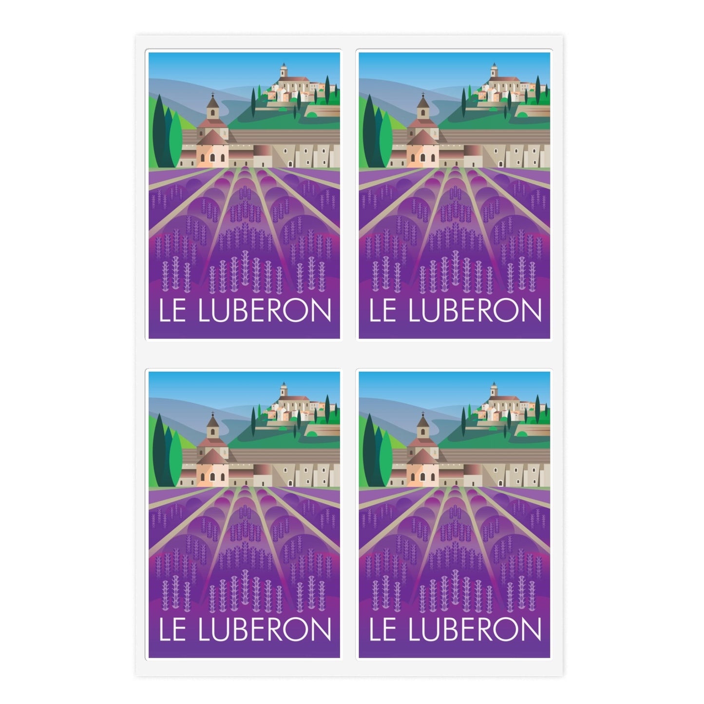 Le Luberon Sticker Sheet