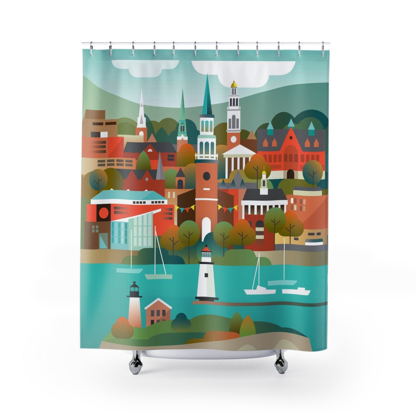Burlington Shower Curtain Max & Oscar