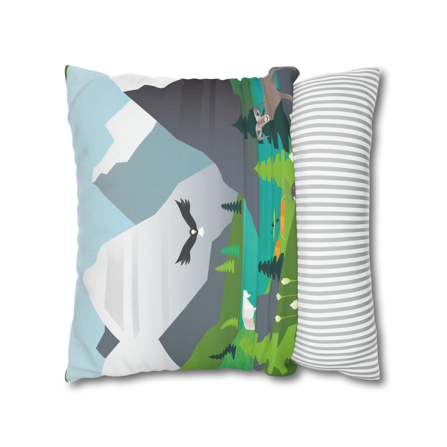 Glacier National Park Cushion Cover