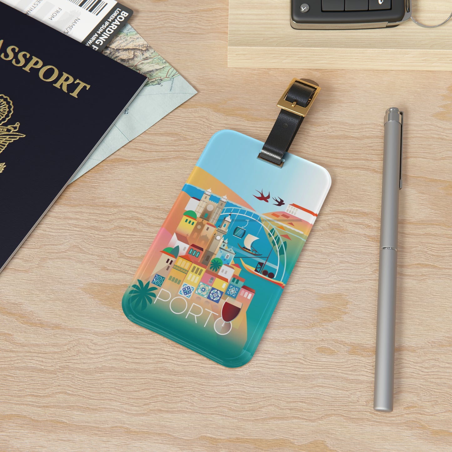 Porto Luggage Tag