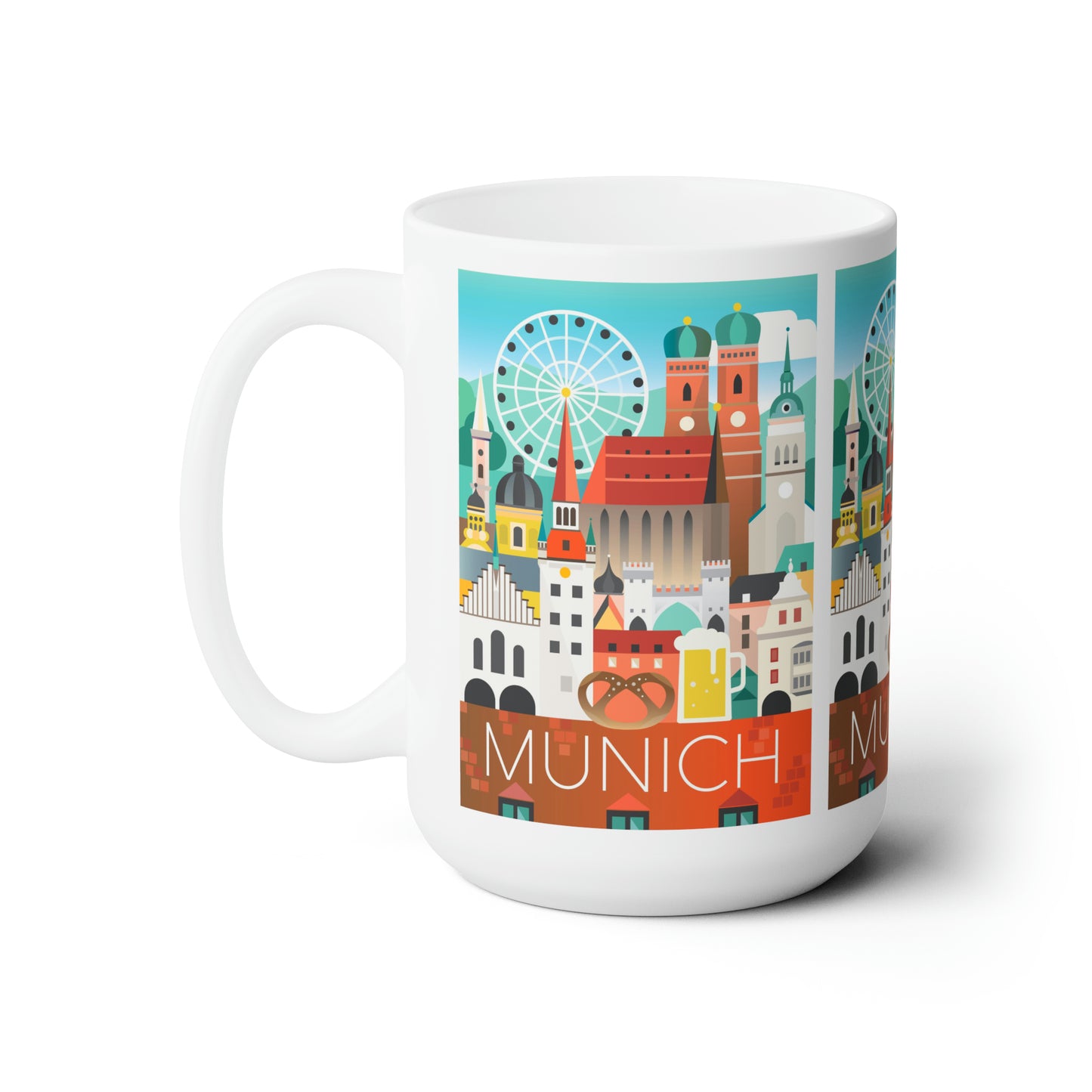 Munich Ceramic Mug 11oz or 15oz