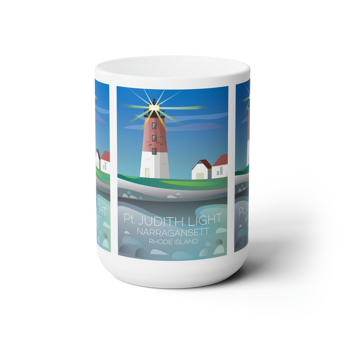 Point Judith Ceramic Mug 11oz or 15oz