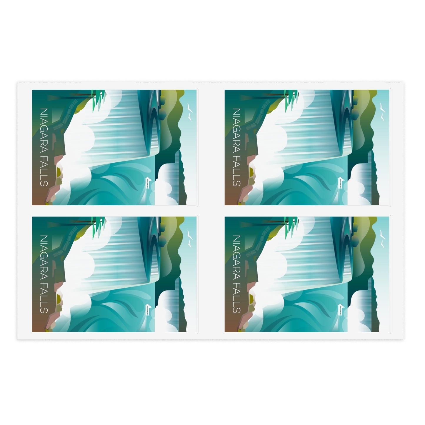 Niagara Falls Sticker Sheet