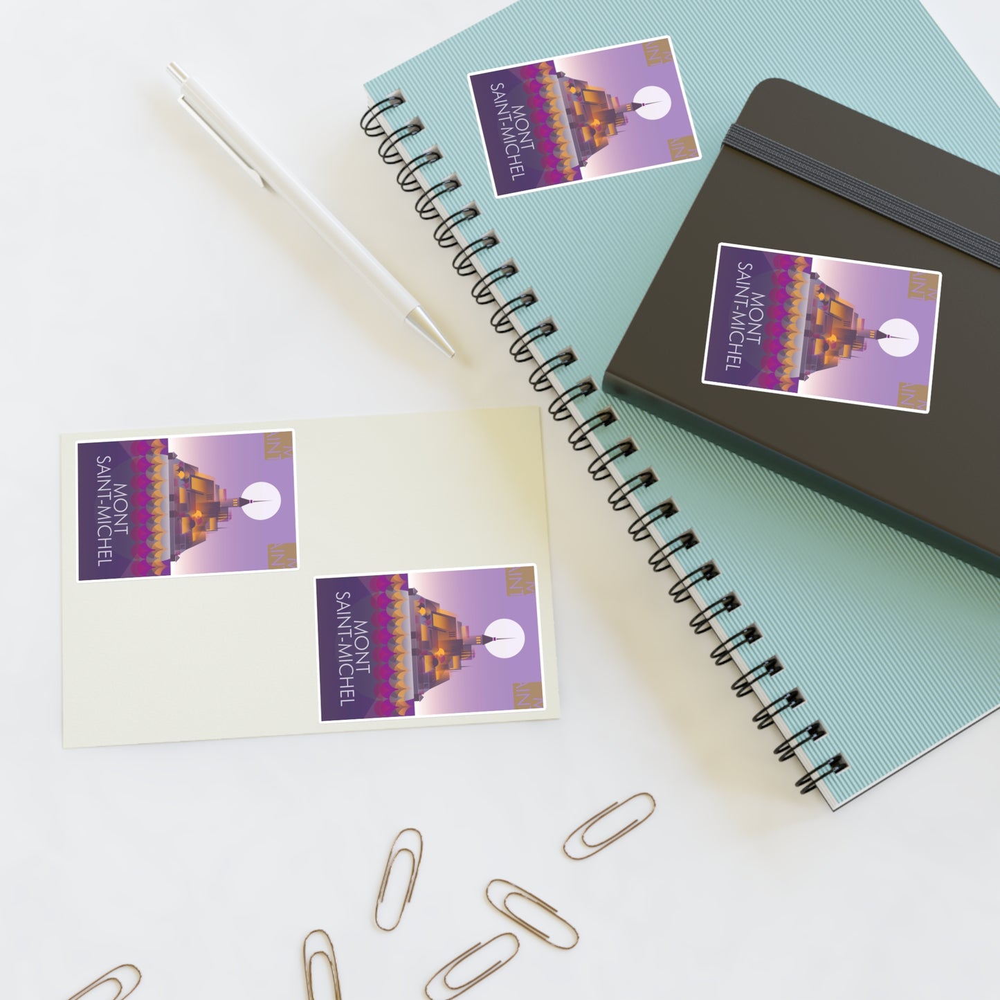 Mont Saint-Michel Sticker Sheet