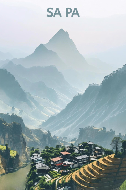 Sa Pa Postcard