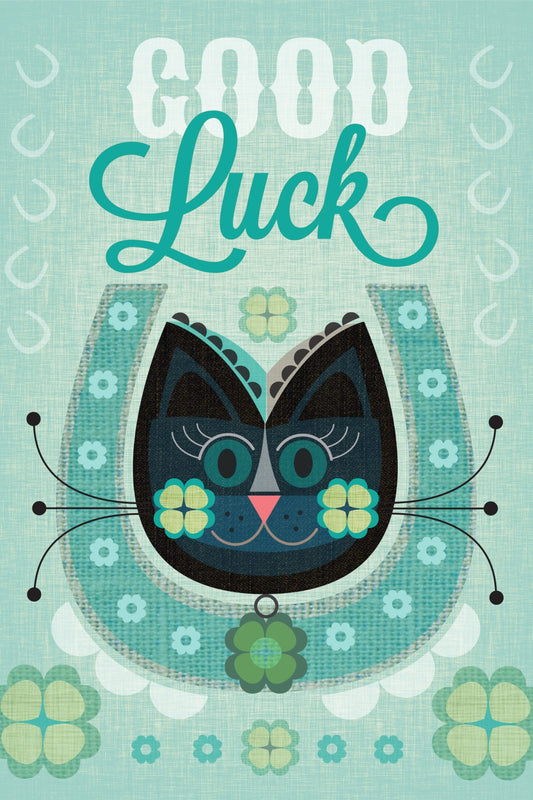 Good Luck Postcard
