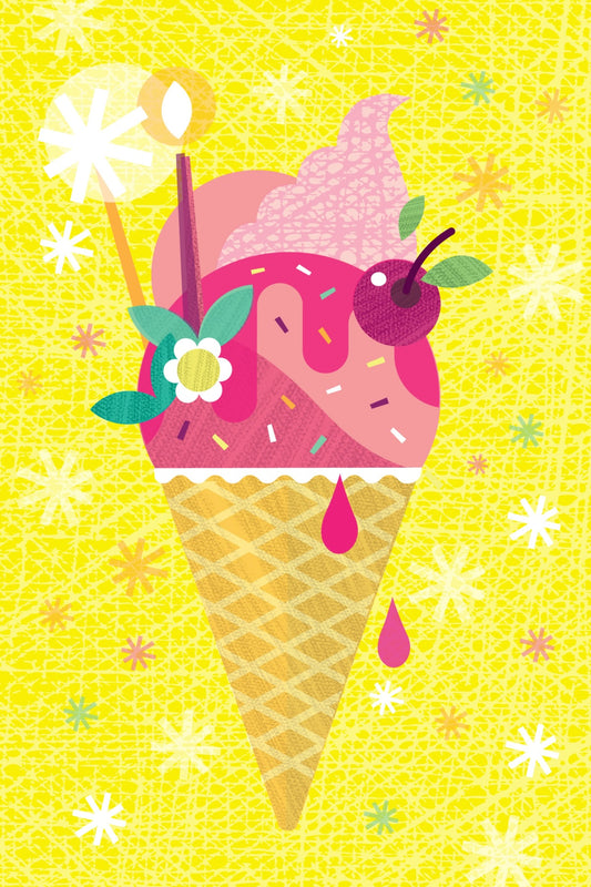 Ice Cream Postcard