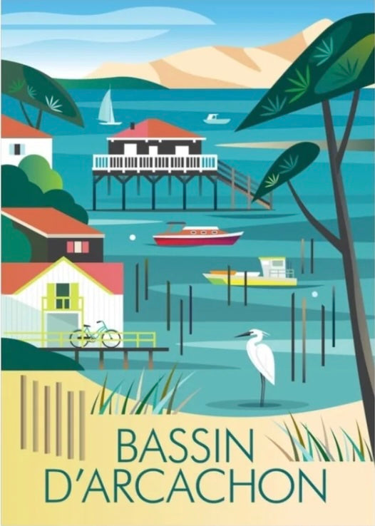 LTP - Bassin D'Arcachon Postcard