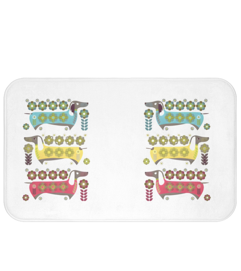 Dachshunds for Days Bath Mat