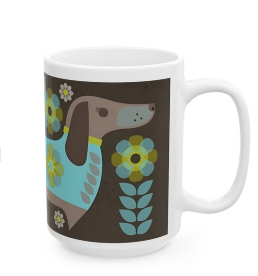 Dachshunds for Days Mug, 15oz