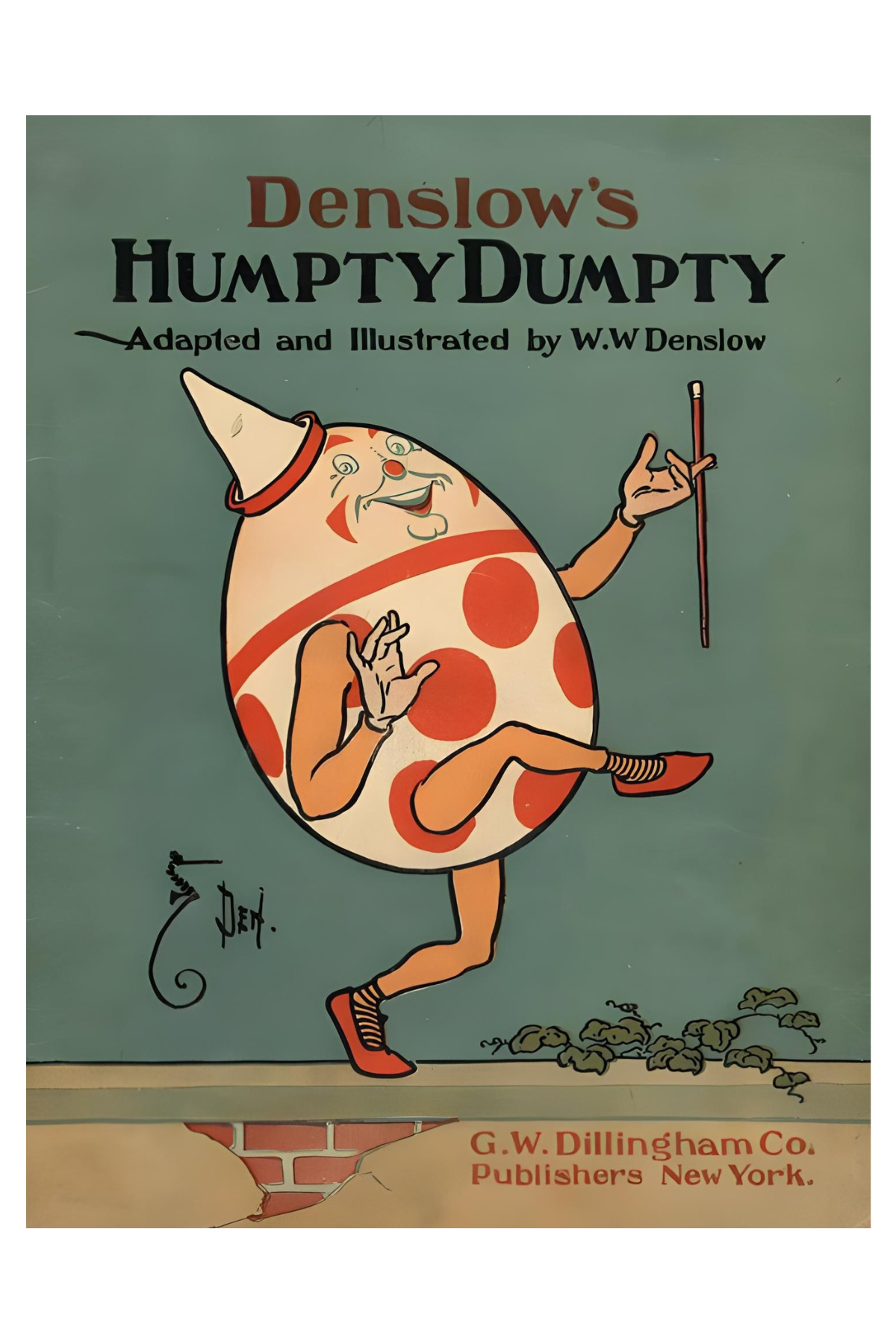 Humpty Dumpty Postal Card