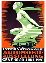 Internationale Automobile Ausstellung Postal Card