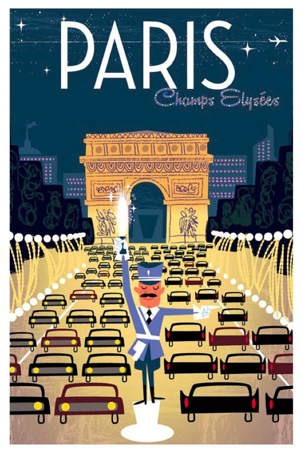 Paris Vintage Print