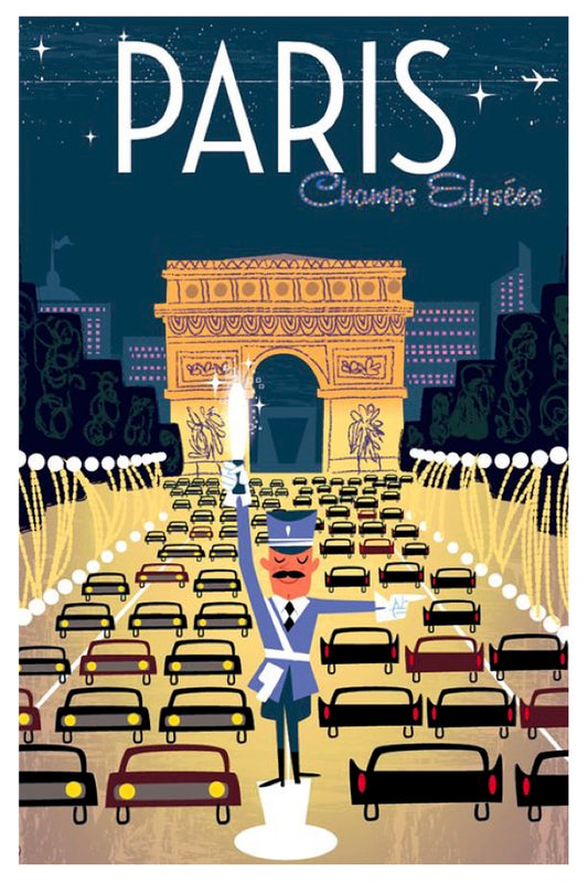 Paris Vintage Print