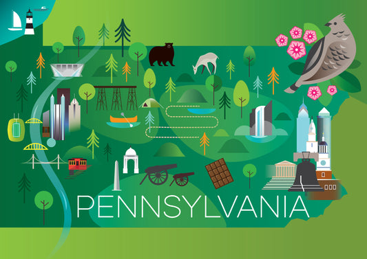 LTP - Pennsylvania Postcard