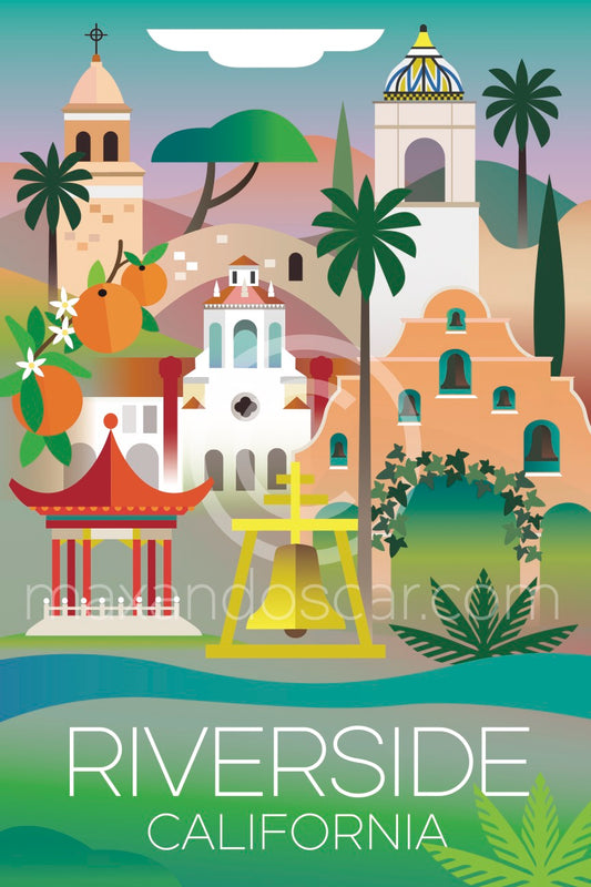 Riverside, California Print