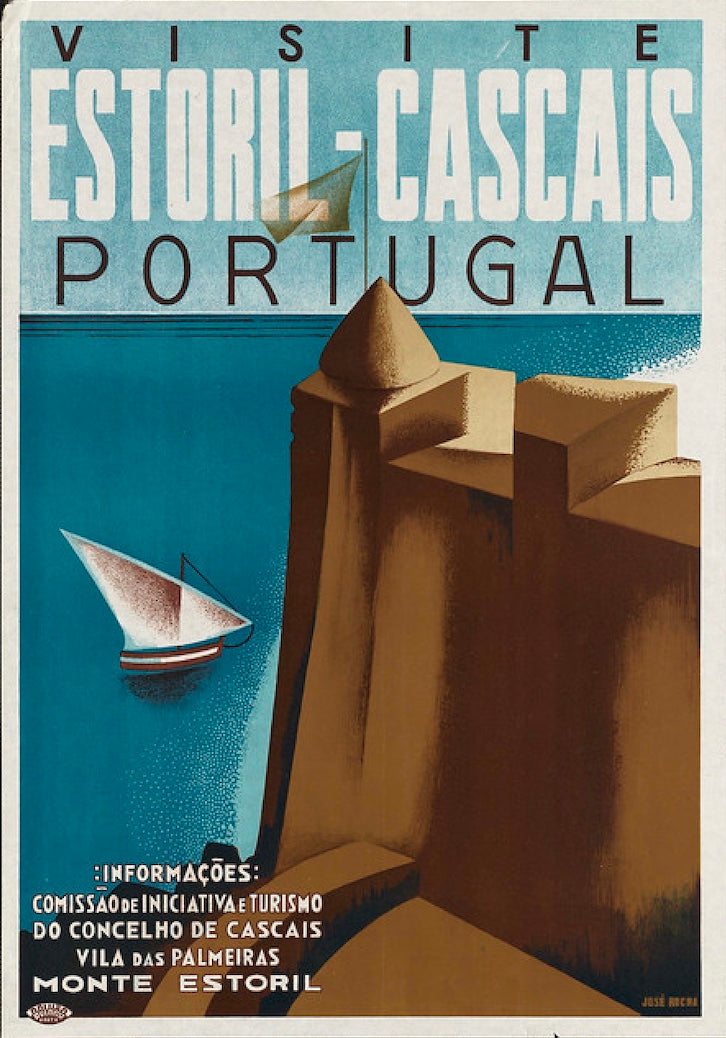 ESTORIL-CASCAIS POSTAL CARD