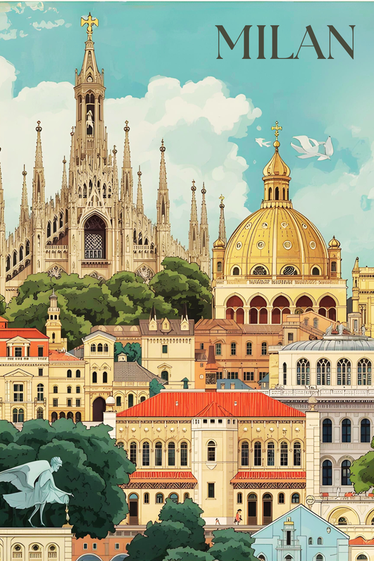 Milan Postcard