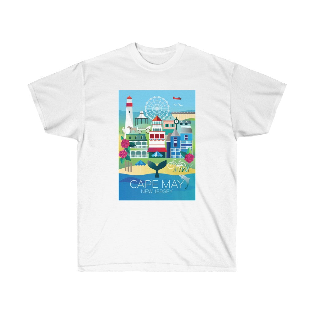 CAPE MAY UNISEX ULTRA COTTON TEE