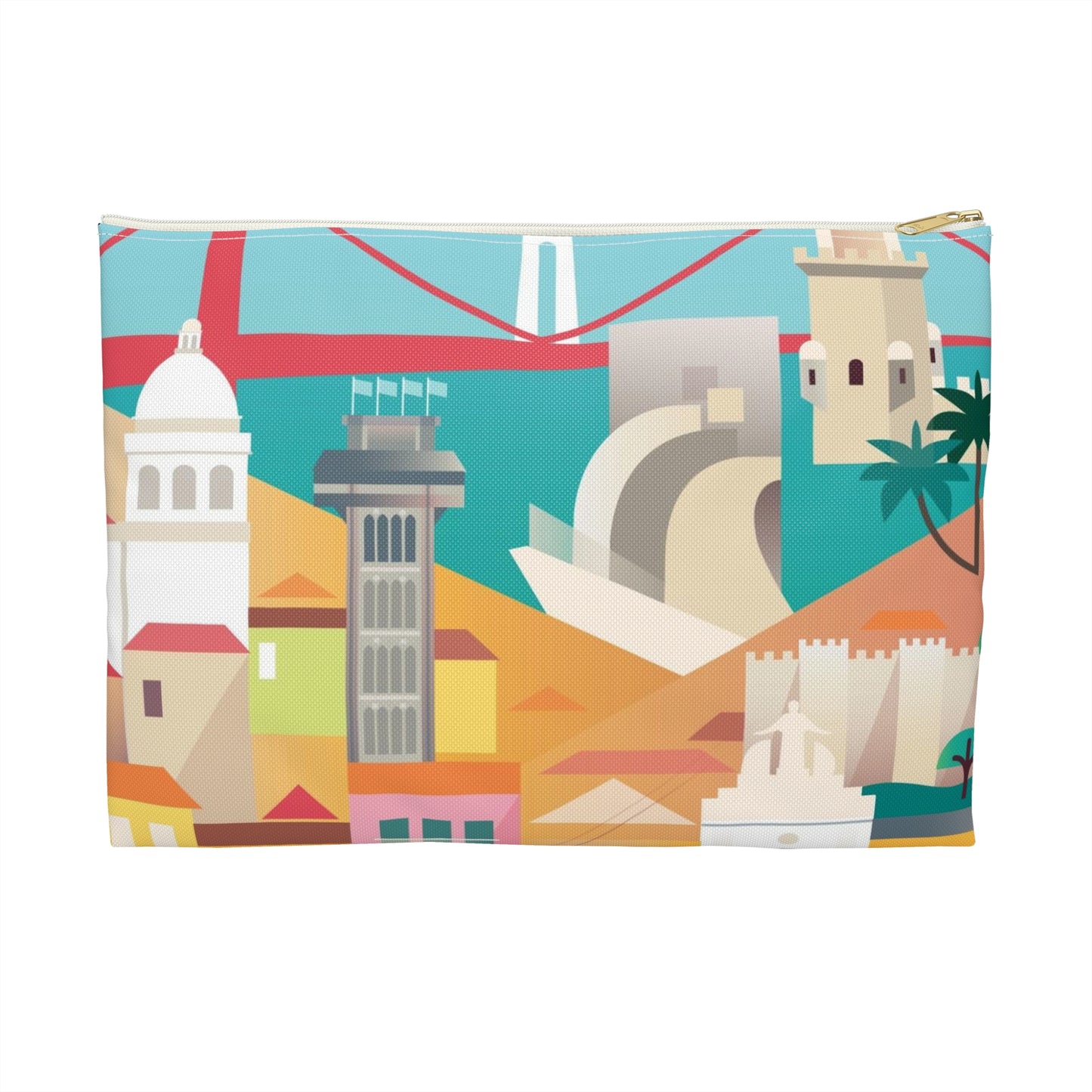 Pochette zippée Lisbonne