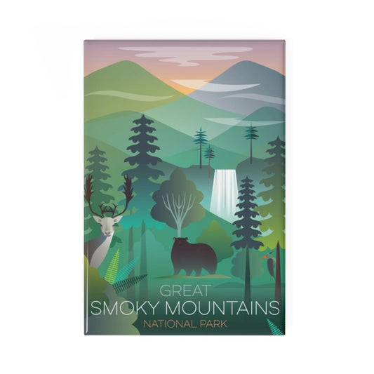 GREAT SMOKY MOUNTAINS NATIONAL PARK REFRIGERATOR MAGNET