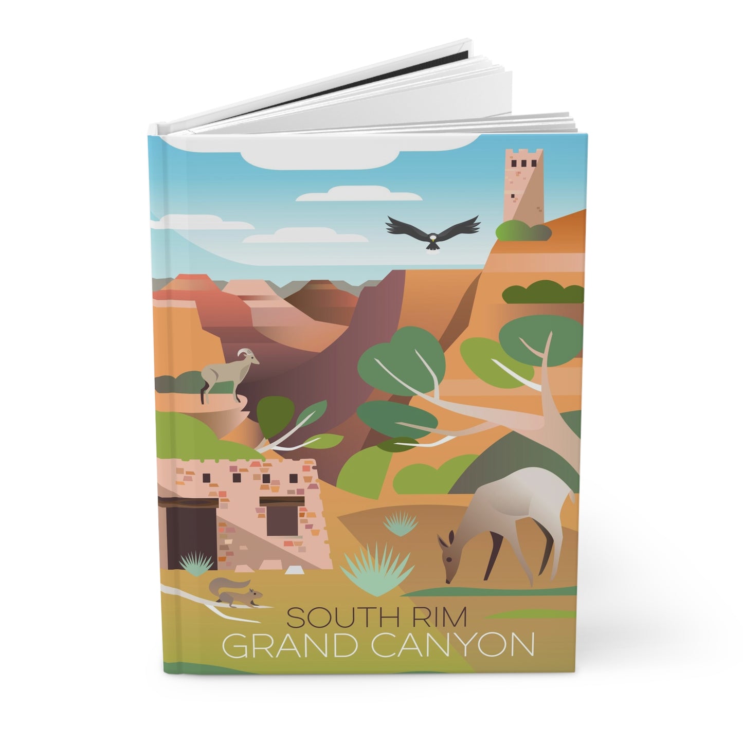 Grand Canyon National Park, South Rim Hardcover Journal