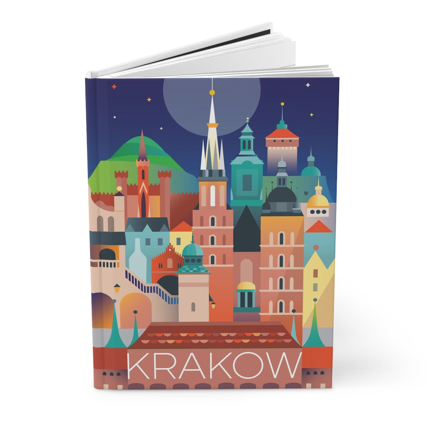 Krakow Hardcover Journal