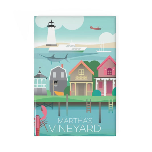 MARTHA'S VINEYARD REFRIGERATOR MAGNET