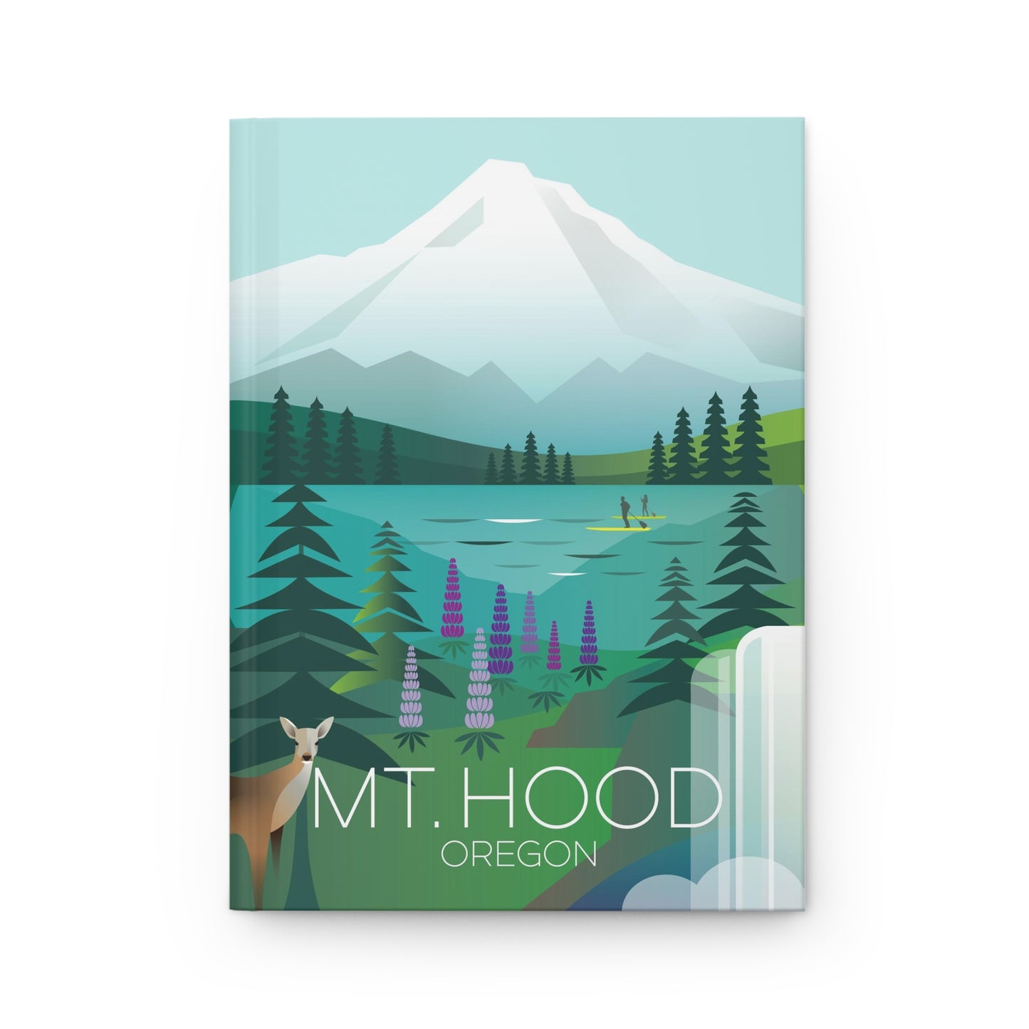 Mount Hood Hardcover Journal